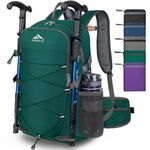 40L Lightweight Hiking Backpack for Men Women Packable Camping Backpack Foldable Waterproof Hiking Bag Sport Travel Daypack (Green)