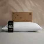 Sobel Westex Sobella King Size Bed Pillow | Side Sleeper Pillow for Adults | 300TC, 100% Cotton Case | Soft, Machine Washable Hotel Quality Pillow for Sleeping | 20 X 36
