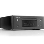 Denon RCD-N10 Hi-Fi All-in-One Receiver & CD Player | Perfect for Smaller Rooms and Houses | Wireless Music Streaming & Amazon Alexa Compatibility | Bluetooth, AirPlay 2, WiFi