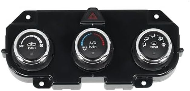 KormzaLSY 68105021AE 68105021AF AC Heater Climate Control Panel Fits for Dodge Ram 1500 2500 3500 2013–2018