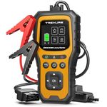 TREKURE 7000A Jump Starter Power Pack, Car Battery Booster Jump Starter for 12V Vehicles, Car Jump Starter for All Gas & 10L Diesel Engines with OBD2 Scanner, Jump Pack with LED Light & Jump Leads