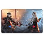 sabermaster Card Rubber Mat Duel Mat Gaming Competition Pad Mat Card Binder Deck 23.6x13.7in (Sky Striker Ace)