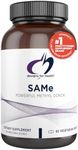 Designs for Health Same Capsules with B6, B12 + 5-MTHF - 200mg S-Adenosylmethionine Supplement with 5-MTHF (Folate) + Vitamin B12 - Non-GMO + Gluten-Free (90 Capsules)