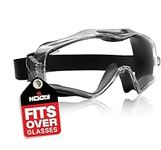 NoCry Safety Goggles Over Glasses. Anti Fog and Scratch Resistant Clear Coating. Vented Panoramic Lenses. Airsoft Goggles that Fit Over Safety Glasses. Protective Goggles for Welding, Work and Lab