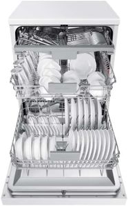 Samsung Freestanding Dishwasher, 14 Place Setting – Auto Door, White