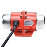 Concrete Vibrator Motor Aluminum Alloy Vibration Motor AC110V 30W/90W 60HZ 3600RPM for Shaker Table (90W)