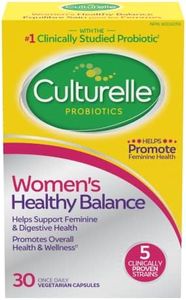 Culturelle Probiotics, Women’s Healthy Balance, 30 Capsules, 5 Clinically Proven Probiotic Strains to Support Digestive, Immune & Vaginal Health*