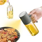 Gorouy Oil Spray Bottle, 8.8 oz/ 250ML Oil Sprayer for Cooking Air Fryer, Leakproof Glass Olive Oil Bottle for Salad Baking BBQ Kitchen Cooking Gadgets Oil Dispenser