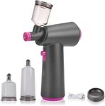 VARIPOWDER Spray Tan Machine, Portable Spray Tanning Gun Machine with Brushless Motor, Rechargeable HVLP Airbrush Spray with 100ml Cup for Beach, Mobile, Self, Outdoor, Home, Salon tan