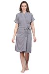 Poorak Bathrobes for Women & Bathrobes for Girls: Everyday Terry Unisex Collection with Kimono Collar, Half Sleeve, 1 Pocket | Soft & Lightweight Comfort bath robe