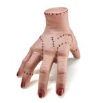 Thing Hand Wednesday Addams Family Fake Cosplay Hand, Thing Addams Family Shoulder Prop, Cosplay Hand by Addams, Scary Prosthetic Props Decorations Gift for Fans