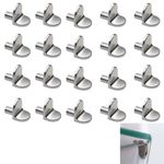 20 PCS Shelf Support Pegs Shape Bracket Pegs Cupboard Shelf Pegs Shelf Support Bracket Pegs, Thickened Rack Bracket Nails Kitchen Cupboard Bracket Nails Wardrobe Shelf Pins Shelf Bracket Pegs Pins