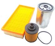 Gopinath Autolink Car Engine Air Filter+Oil Filter+Diesel Filter Set Of 3pcs Compatible With Ritz- Diesel