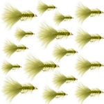 16 Woolly Bugger Flies for Trout Fly Fishing Assortment - Streamer Fly Fishing Flies | Premium Hand-Tied Fly Fishing Flies | Dry, Wet, Nymph, Streamer, Terrestrial for Trout and Bass