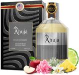 AHUJA Pour Homme Eau de Parfum for Men 3.4 fl oz - Men's Fragrance - Long Lasting Perfume for Men Original Citrus & Fruity Symphony Cologne for Men - Luxury Scent Gift for Men EDP