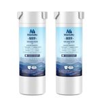 Pureza filters XWF Water Filter, Replacement for GE XWF, XWF Genuine Ge Refrigerator Compatible with GE French-door - 2 Pack