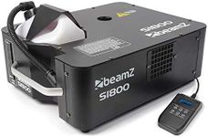 beamz S1800 Vertical Smoke Machine - DJ Smoke Machine - Powerful DMX DJ Fog Machine for Events - High Output, Multi-Angle Effects - Ideal for Parties, Concerts, and Stage Performances