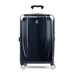 Travelpro Pathways 3 Hardside Expandable Luggage, 8 Spinner Wheels, Lightweight Hard Shell Suitcase, Checked Medium 25 Inch, Royal Blue