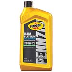 Pennzoil Ultra Platinum Full Synthetic 0W-20 Gasoline Engine Oil, 1 Quart