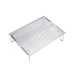 Snow Peak Ozen Solo Table, Aluminium, Silver, 297 x 210 x 85mm