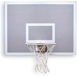 CALIKIWIPROS Mini Basketball Hoop Set Pro League Decorative Solid Wood Wall Mount, Includes 9’ Hoop & 5 Mini basketballs, Classic Look with Colors Matching Some pro Teams. (GW)