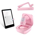 BIFTU Remote Control Page Turner for Kindle Paperwhite Oasis, RF E-Reader Remote Controller, TikTok Remote Ring, Camera Shutter Clicker for iPad iPhone iOS Android -Pink