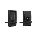 Schlage Encode Smart Wi-Fi Lock with Lever Handle, Touchscreen Keypad, Keyless Entry Door Lock, App Control, Alexa, Google Home and Airbnb Compatible, Matte Black, FE789WB CEN 622 LAT