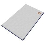 GuineaDad Original Liner - Grey Fleece Guinea Pig Bedding - Reusable Guinea Pig Cage Liner - Extra Absorbent with Waterproof Bottom - Small Pet Supplies - 2x4 C&C