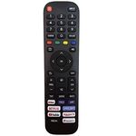 New Replacement for EN2A30 Hisense Remote Control HT266544 for Hisense VIDAA Smart LED TVs 43A7300F 43A7300FTUK 50A7300F 50A7300FTUK 55A7300F 55A7300FTUK 65A7300FTUK 55AE7200F -No Setup Required