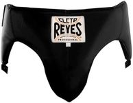 Cleto Reyes Traditional No Foul Groin Protector, Boxing Training Equipment, Protective Gear for Men, Medium, Black