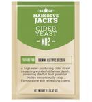 Mangrove Jack's Yeast Cider M02 Craft Series Yeast 9g treats 23L