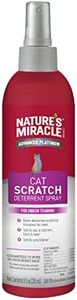 Nature's Miracle Advanced Platinum Cat Scratch Deterrent Spray, 8 Ounces, Discourages Destructive Scratching