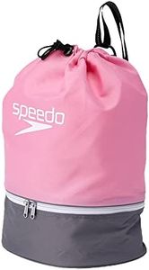 Speedo SD95B04 Unisex Swim Bag, Pink/Gray ONESIZE