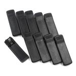 Szcmawo (10-Pack) HLN8255 Belt Clip for Motorola CP200 CP200D CP140 CP150 CP180 CP040 GP3688 EP450 PR400 Two Way Radios PMNN4251 NNTN4497 NNTN4970 NNTN4851 Battery