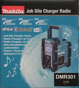 Makita Job Site Radio – DMR301 Portable Bluetooth Speaker