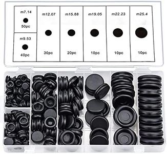 Litensh 170 Pz Set Gommini, 7 Taglie Passacavo per Pressacavi, Auto Anello di Tenuta Cablaggio, Passacavi in Gomma, Passacavo Gomma, Tappi in Gomma per Fori passacavi Guarnizione in Gomma