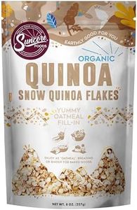 Suncore Foods Organic White Quinoa Flakes 8oz | Superfood | Gluten Free