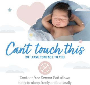 Angelcare 3-in-1 Baby Movement Monitor with Video – SensaSure, White