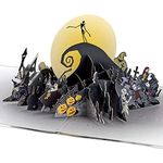 Hallmark Signature Paper Wonder Nightmare Before Christmas Pop Up Birthday Card (Happy Nightmares)