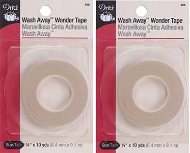 Dritz 406 1/4-Inch by 10-Yard Wash Away Wonder Tape (2 Pack)