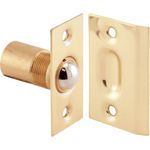 Prime-Line N 7287 11/16 in. Solid Brass Housing and Plates w Hinged Doors Steel Ball Catch and Inner Spring, 2-1/8