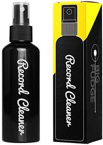 Big Fudge Vinyl Record Cleaning Fluid - 100ml (3.4oz) Refill Bottle for Big Fudge 4-in-1 Cleaning Kit | Large Bottle with Fine Spray Nozzle | Keep Your Collection Sounding Fresh As Ever!