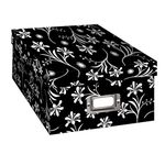 Pioneer Photo Albums B-1BW Photo Storage Box, Ruby Design