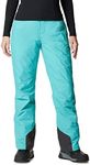 Columbia Women's Bugaboo Omni-Heat Pant, Bright Aqua, 3X Plus