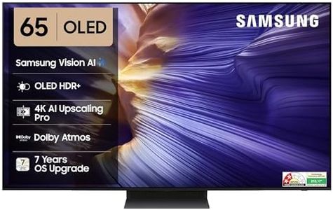 Samsung 163 cm (65 inches) 4K Ultra HD Smart OLED TV QA65S90FAELXL (Graphite Black)