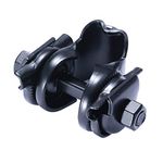 Bynccea Cycling Seat Clamp Bicycle Seat Adapter for Standard Rail Saddles