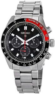 SEIKO Prospex Chronograph Black Dial Men's Watch SSC915, Black, Modern