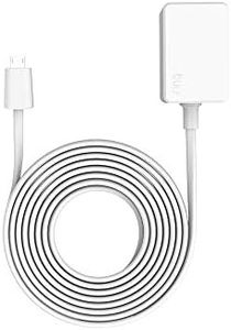 3 meter Power Adaptor for Ring Indoor Cam, White