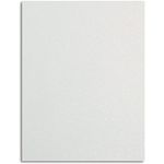 White Glitter Cardstock Paper for DIY Craft, Art Supplies (8.5 x 11 in, 24 Pack)