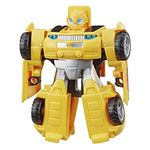 Transformers Playskool Heroes Rescue Bots Academy Bumblebee Converting Toy Robot, 11 CM Action Figure, Toys for Kids Ages 3 and Up